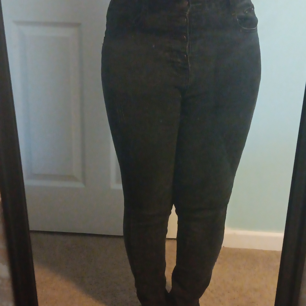 Shein: Black Jeans, Size L
